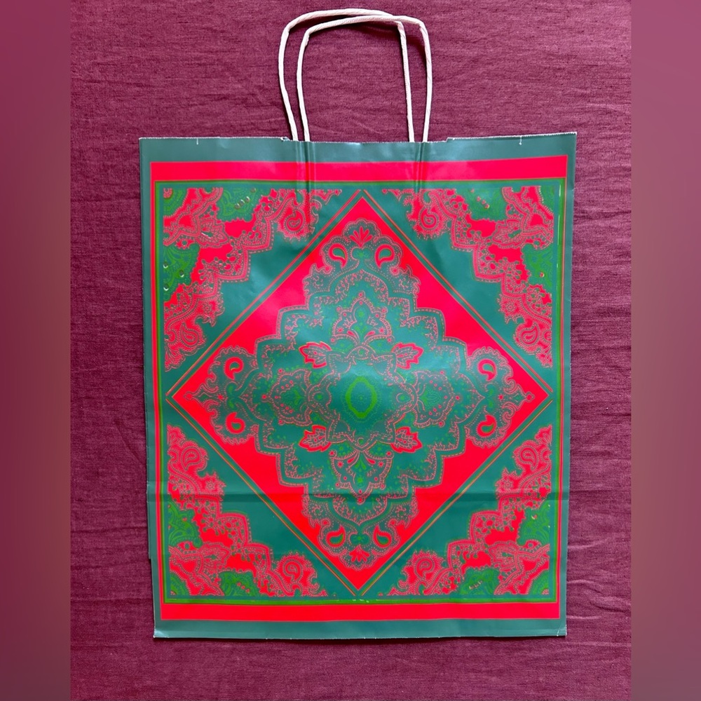 Vintage 70s Department Store Shopping Bag